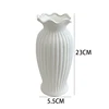 Nordic Style Ceramic Vase Flower Hydroponic Modern Large Vase Luxurious Design Living Room Yaron Aesthetic Home Decoration FYVS 6