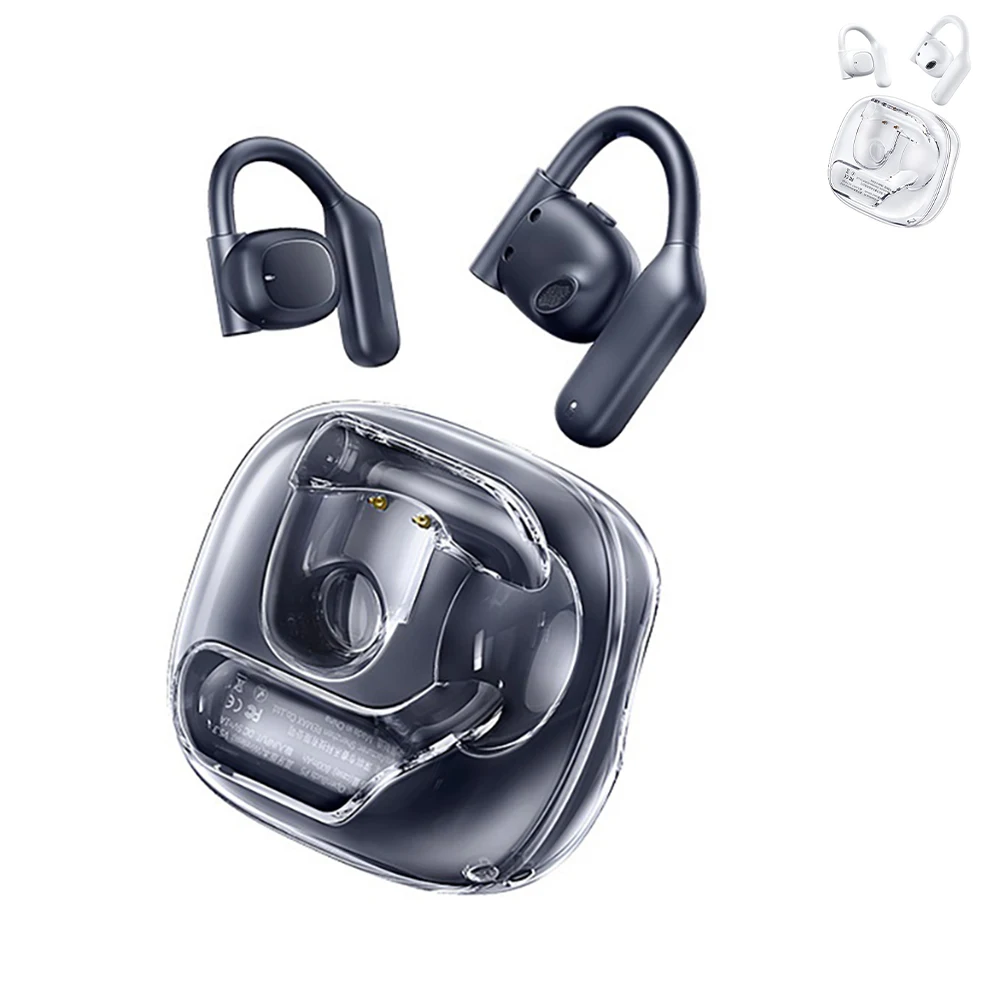 

Беспроводные наушники P5, басовые стереонаушники с воздушной проводимостью, наушники с беспроводной зарядкой, подвесные наушники