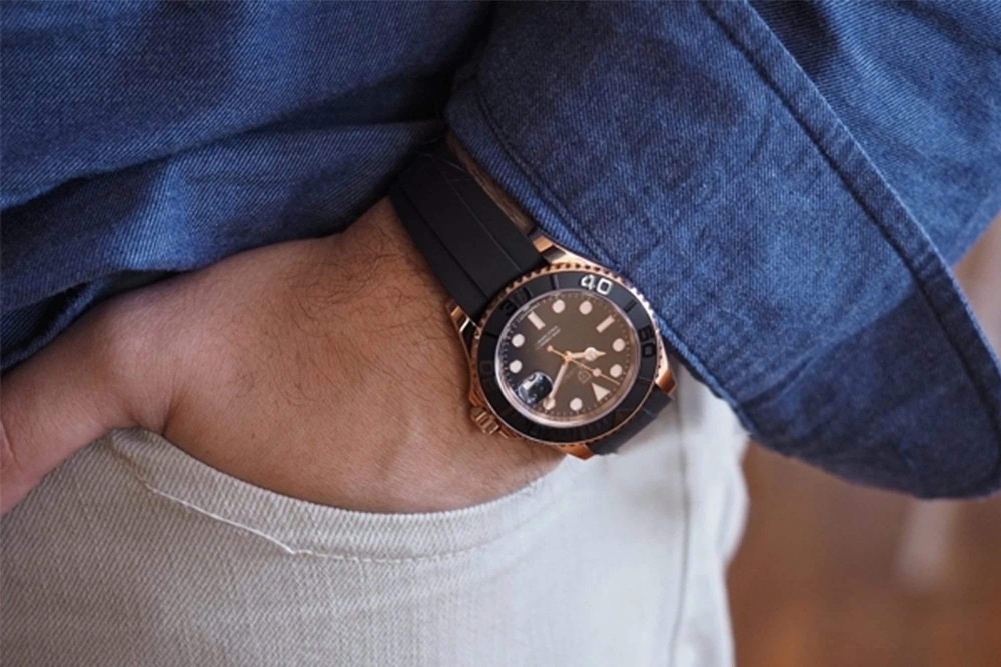 PAGANI DESIGN Top Brand Sports Men Mechanical Wristwatch Sapphire Luxury Automatic Watch Men's Stainless Steel Waterproof Clock