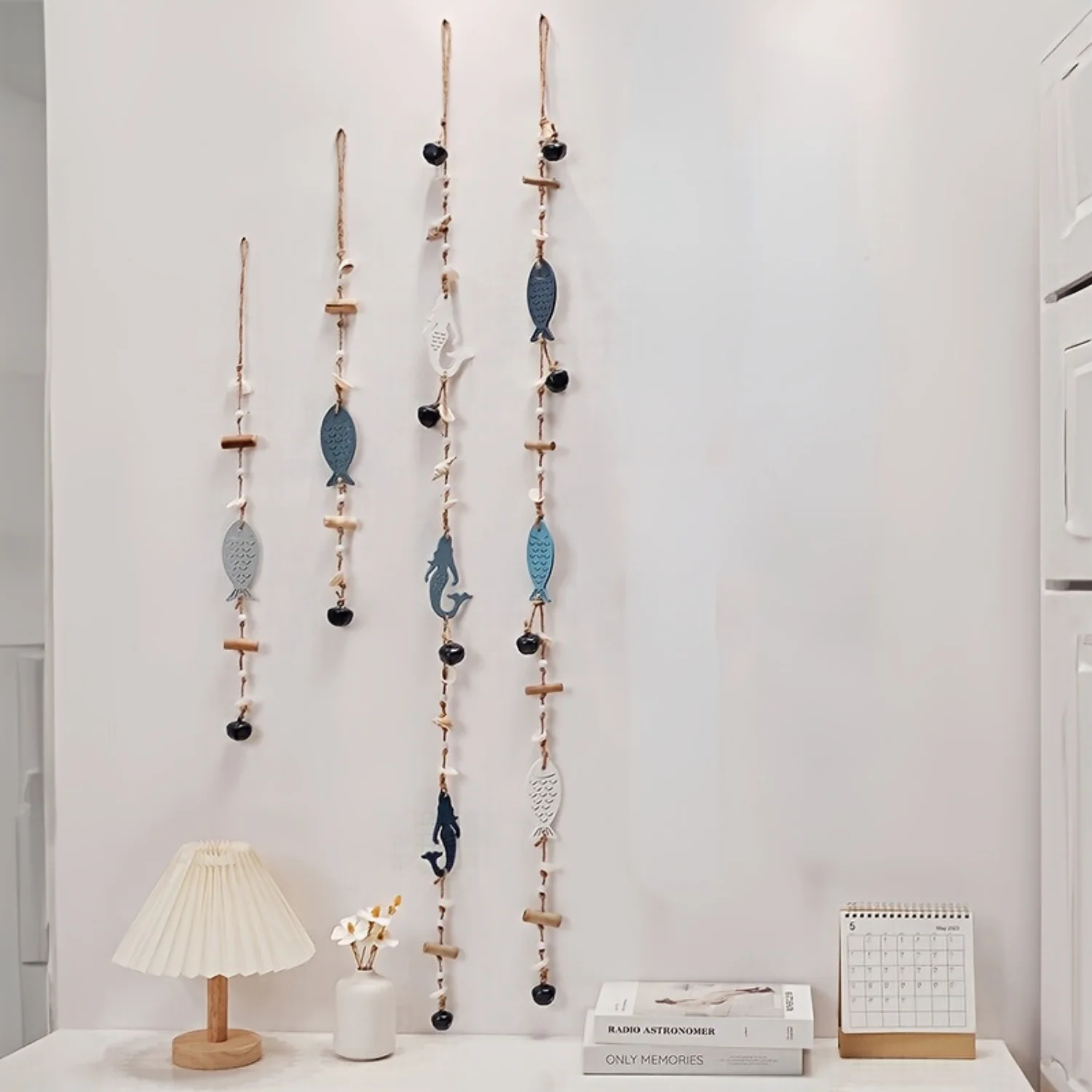 Seashell Wind Chime-Mediterranean Design-Dining Room/Living Room Wall Decor