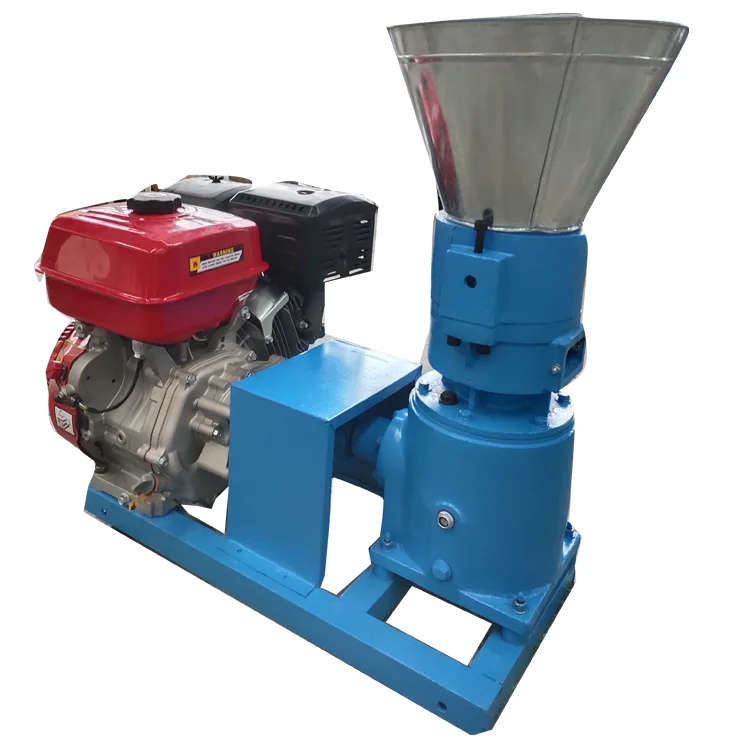 Hot Selling Engine Pellet Machine Farm Mill Granulator Animal Four Rollers Feed Processing Machines Pellet Without Motor