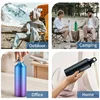 1/2/3PCS Aluminum Outdoor Bike Sports Water Bottle Drinking Kettle Drinking Cup Leakproof Water Jug for Travel Running Camping 5