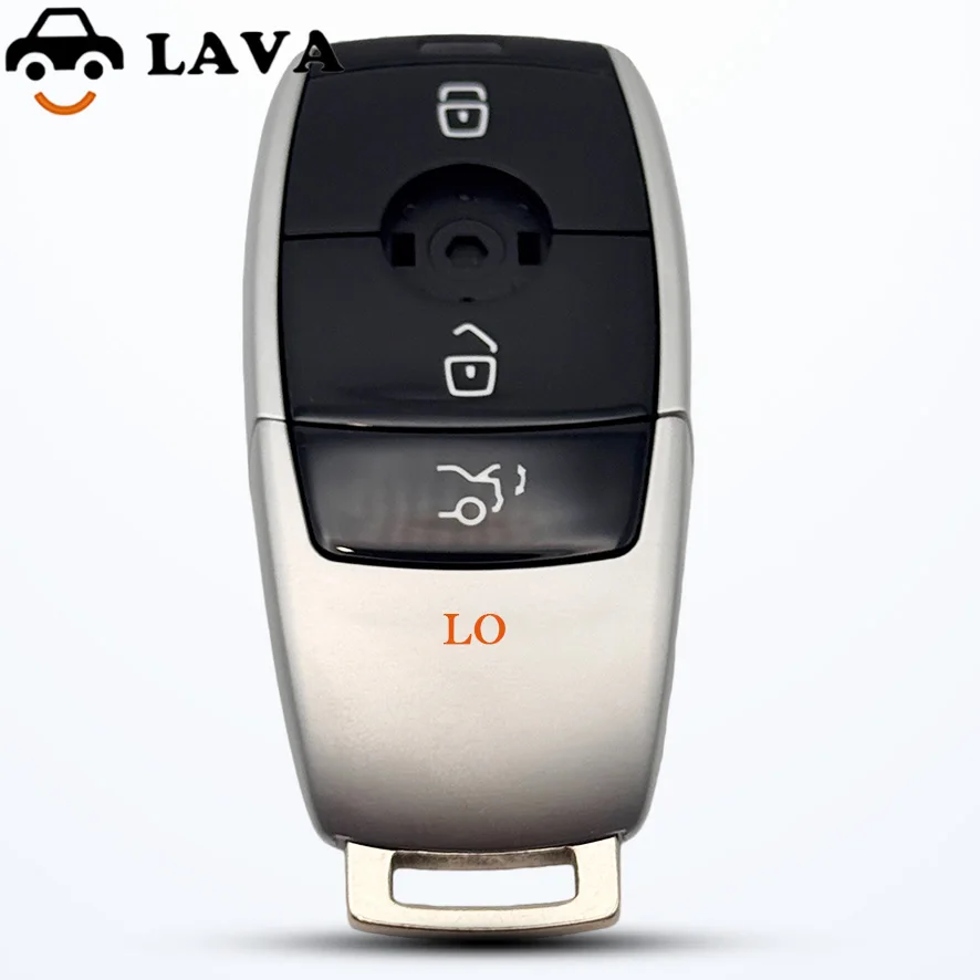 LAVA Key Case Smart Remote Car Key Fob Shell Cover for Mercedes-Benz Vehicles