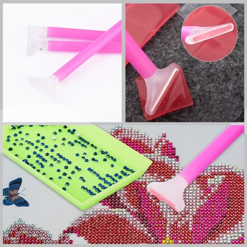 Diamond Painting Accessory Diamond Embroidery Glue 2*2CM Dotting Glue Daimond Painting Wax Mud 200PCS