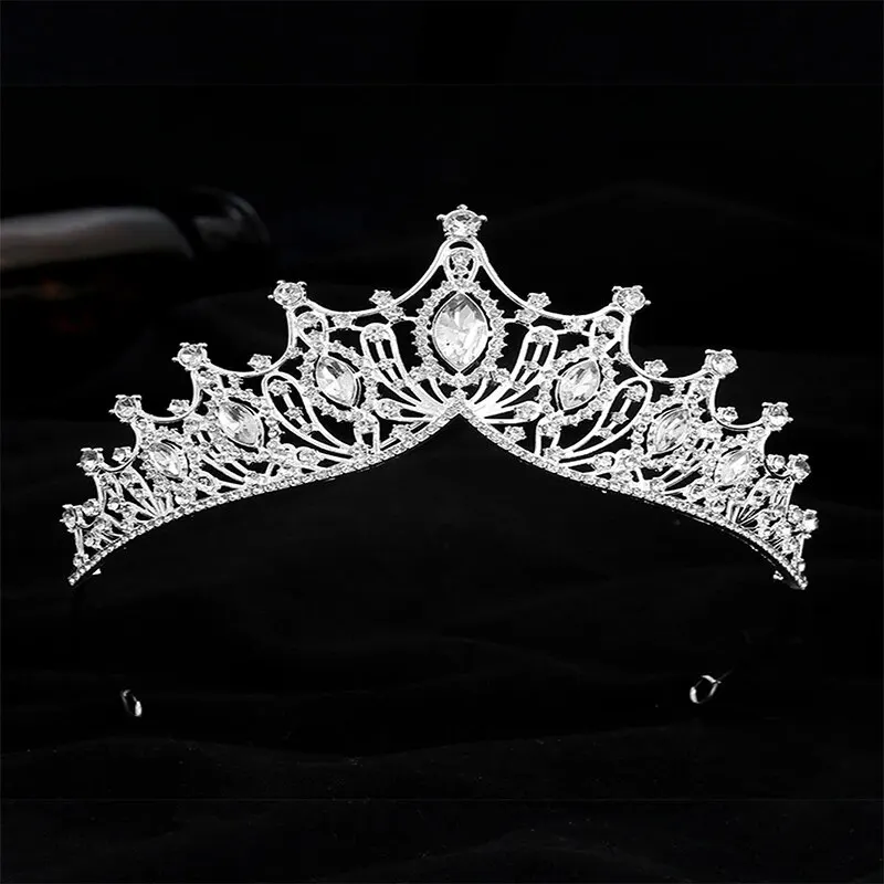 Elegant Crystal Rhinestone Tiara Headband