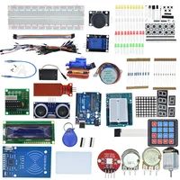 Starter Kit for Arduino Uno R3 - Uno R3 Breadboard and holder Step Motor / Servo /1602 LCD / jumper Wire/ UNO R3 - Image 4