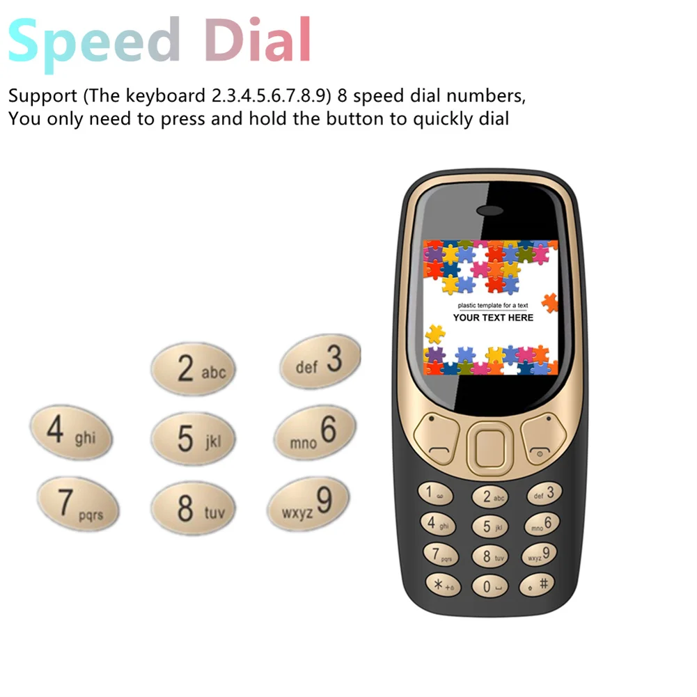 New Q3308 Pro 3 SIM Card 3 Standby Mini Small Mobile Phone Dial Magic Voice Fm Radio Celulares Wireless Call Recording Cellpone mobile phones