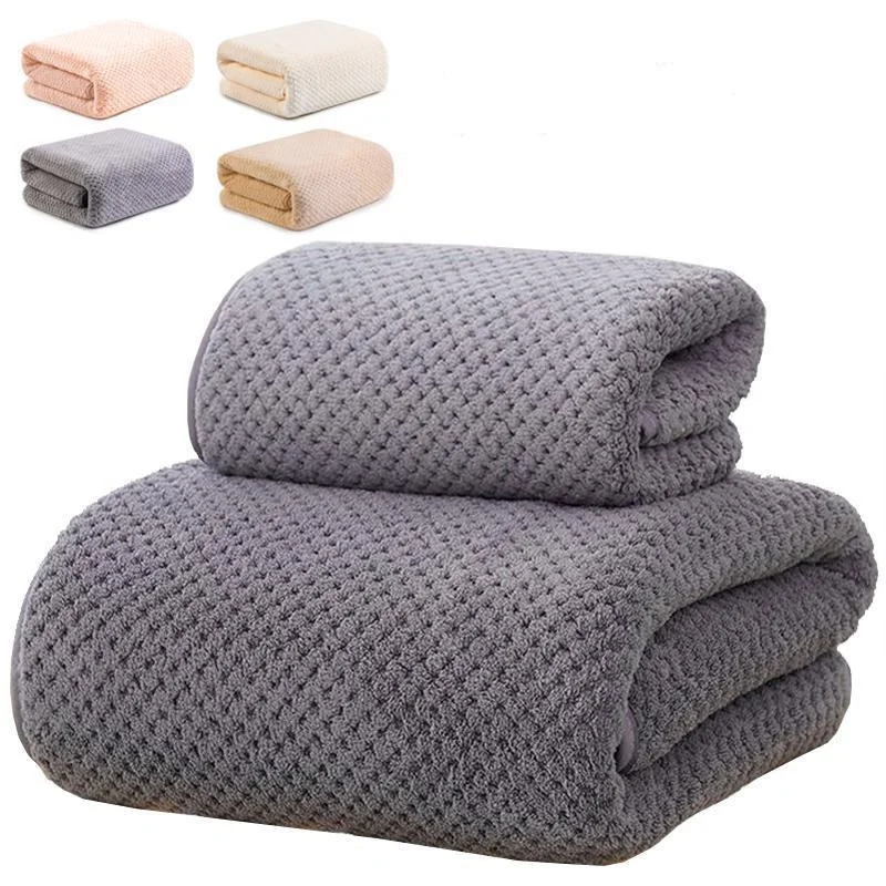 Microfiber Towel Bath Towel Microfiber Quick Drying Soft And Lightweight Super Absorbent Coral Fleece Luxury Shower Towels