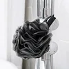Soft Lufa Shower Sponge - Black - Dead Skin, Gives Glowing Skin - PE Skin-friendly Bath Ball for Home & Dormitory 5