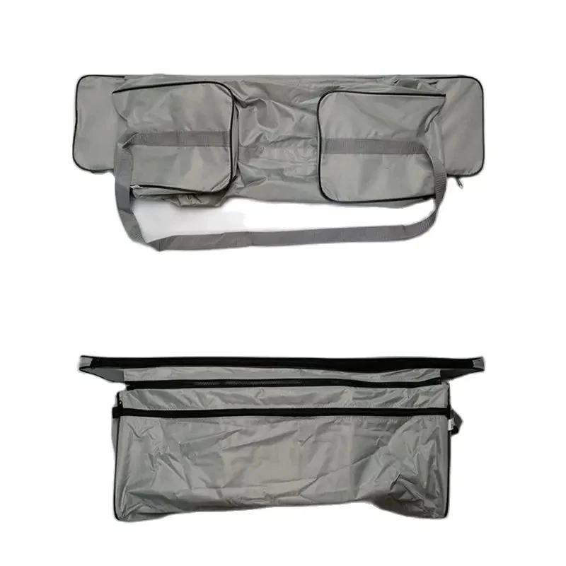 Coprisedile Gonfiabile Per Barca - Tessuto Oxford 420D Con Tasca - 85 Cm Nero