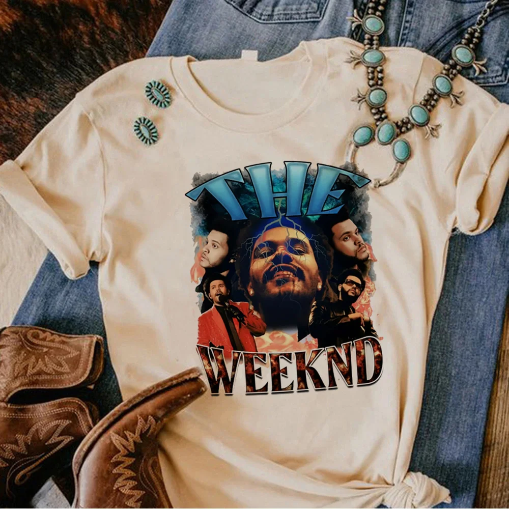 

Женский топ с рисунком Weeknd, уличная одежда с рисунком в японском стиле