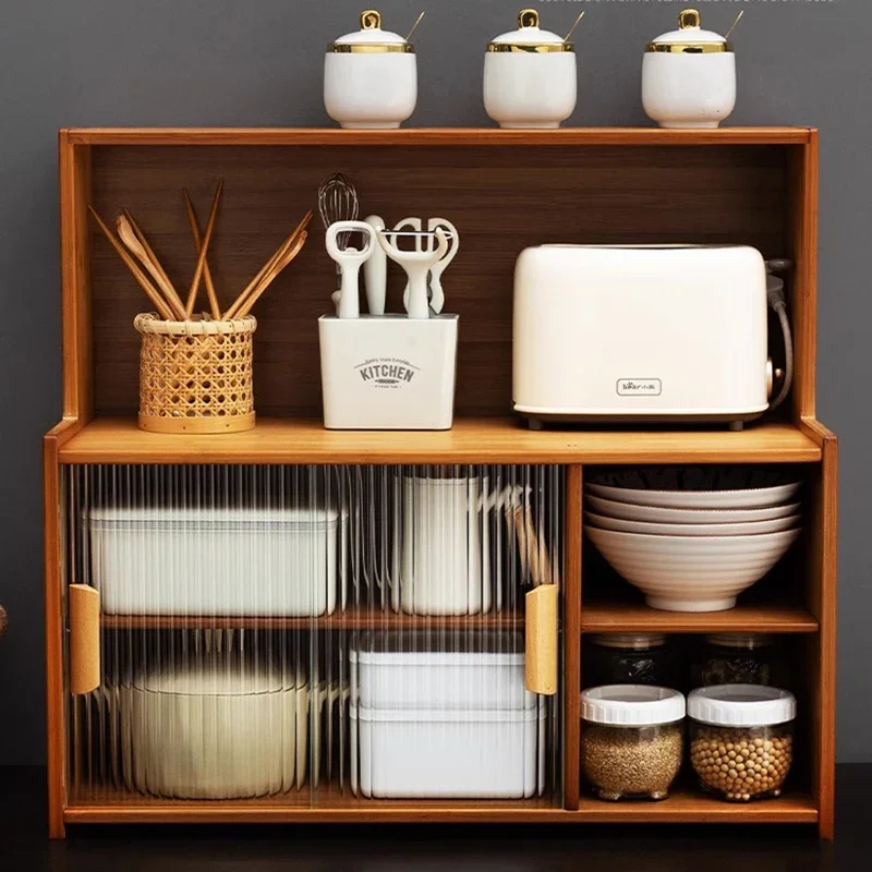 Sideboard Coffee Bar Cabinet Multifunctional Entrance Hall Space Saver Dining Room Credenza et Kitchen Storage Furniture