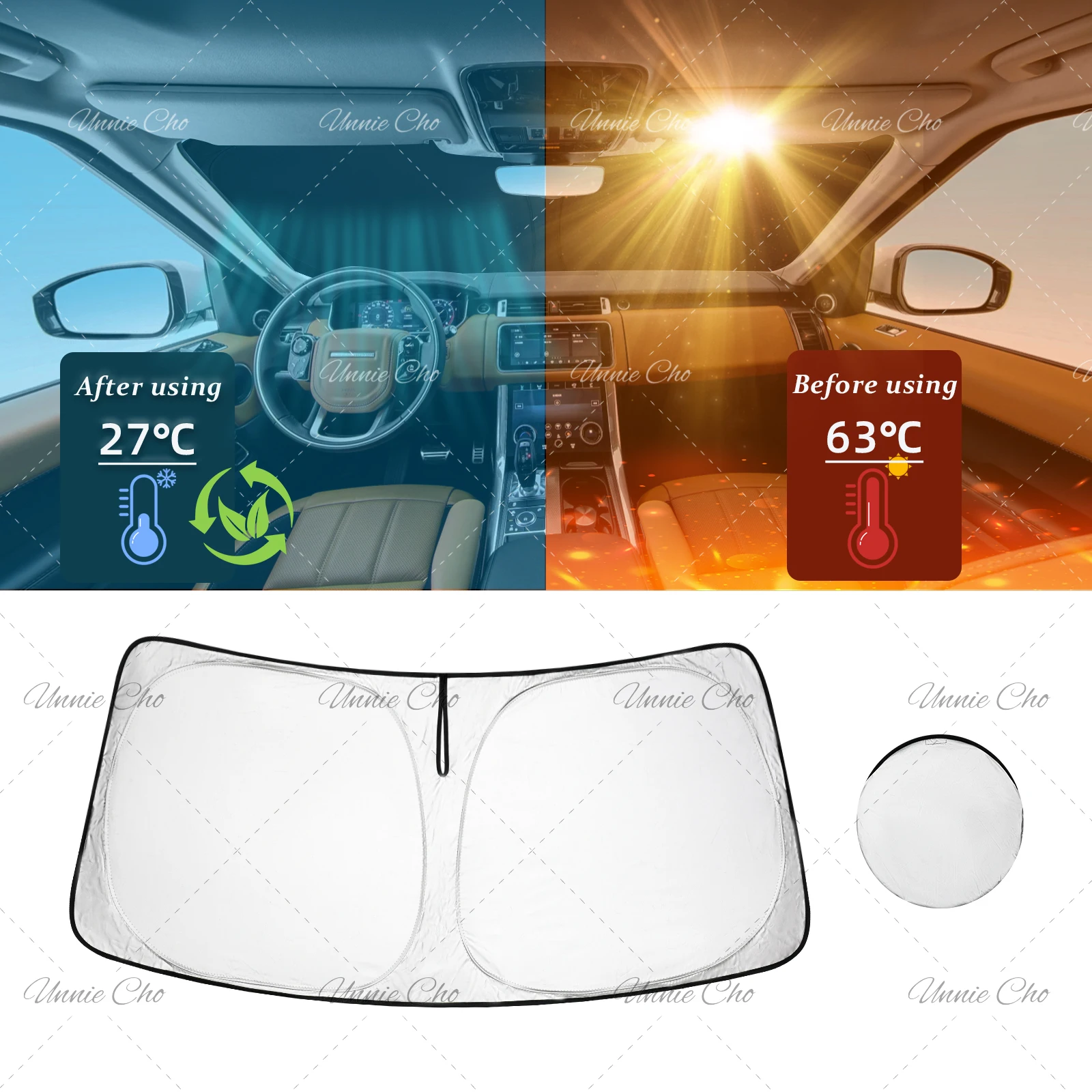 Parasole Parabrezza Per Toyota Highlander 2020-2024