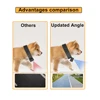BORME HD 1080P Pet Cameras Dog Cat Pet Camera Wireless Collar Camera No WiFi Needed Video Records for Cats Dogs Birthday Gift 5