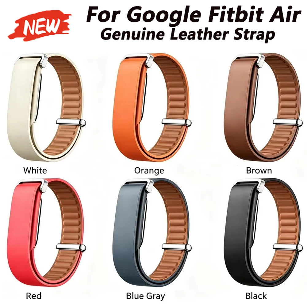 Leather Band - Adjustable & Comfortable Replacement Strap for Smartwatch