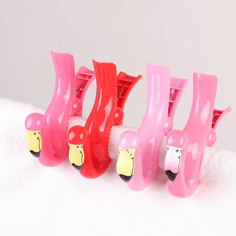 Simpatiche Clip Per Asciugamani Da Spiaggia - Fermagli Decorativi A Forma Di Infradito, Conchiglia E Palma (Set Da 1) - Colorate E Multiuso Per Sedie E Lettini - 4