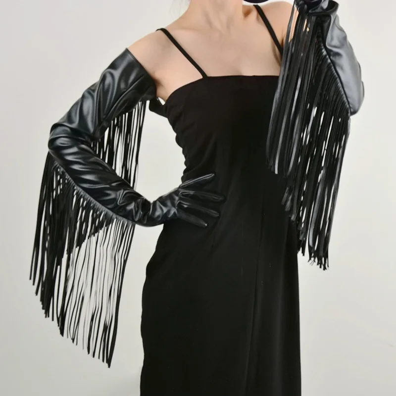 Tenorbass Gants Longs Pour Femme, Gants De Satin 1920s De