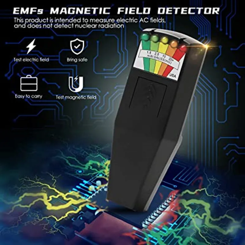 K2 EMF Magnetic Field Detector For Soul Hunting Paranormal Equipment Gauss-Meter 