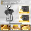 Electric Grain Mill Grinder Thickness Adjustable Corn Mill With Funnel 1500W 110V Dry Grain Milling Machine With Funnel For 3