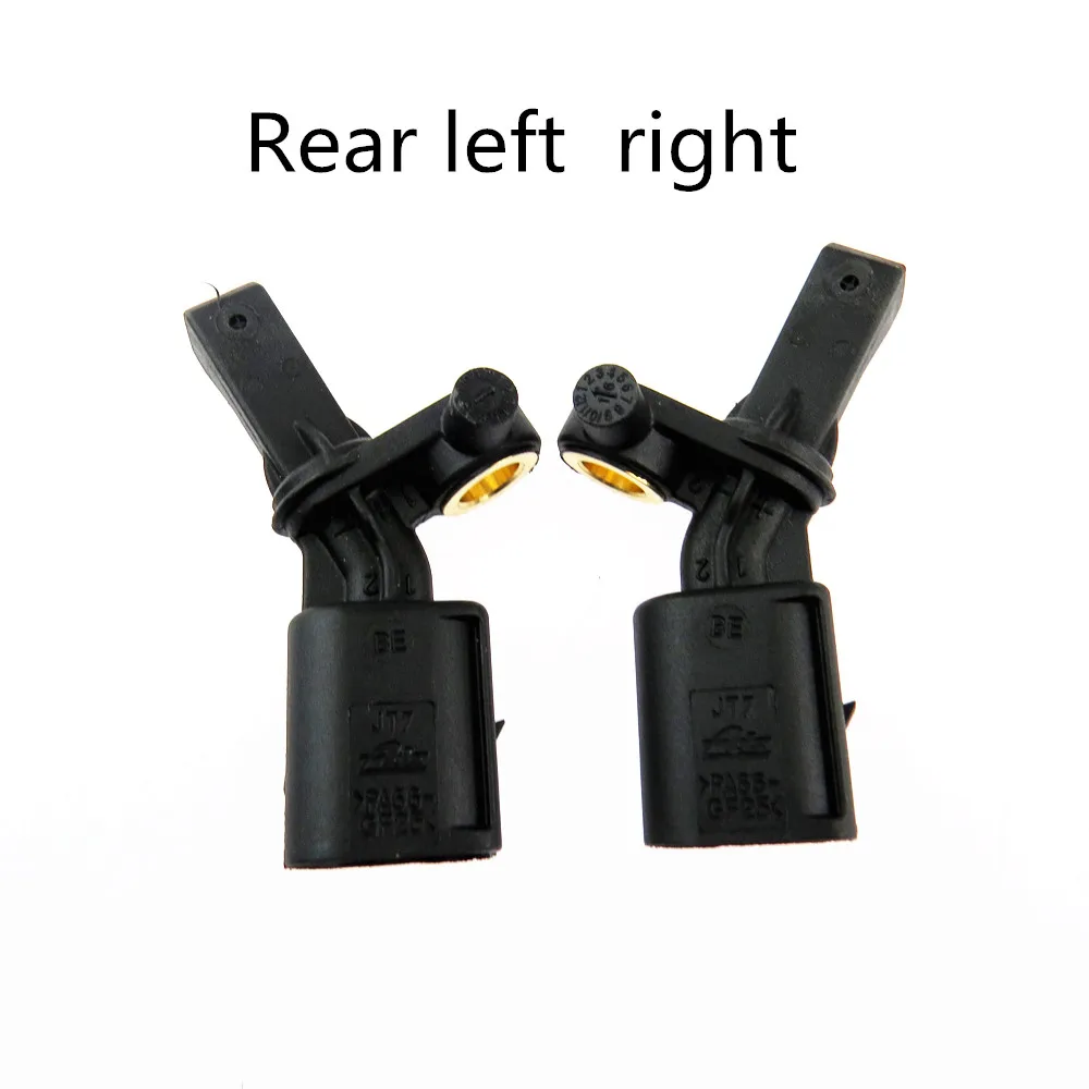 Car Wheel Speed ABS Sensor 2 Pcs Rear Left Right for VW Polo 9N 6R 6C Passat Tiguan Audi A1 A2 A3 TT Fabia WHT 003 862 WHT003863