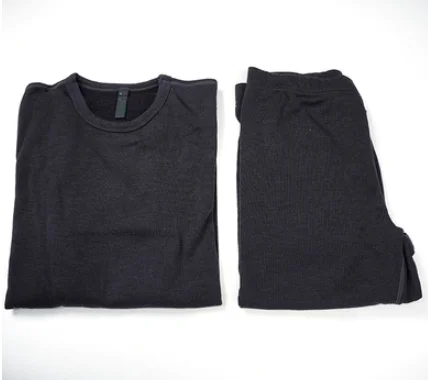 100% Merino Wool Base Layer Mens Set 250g Midweight Merino Wool