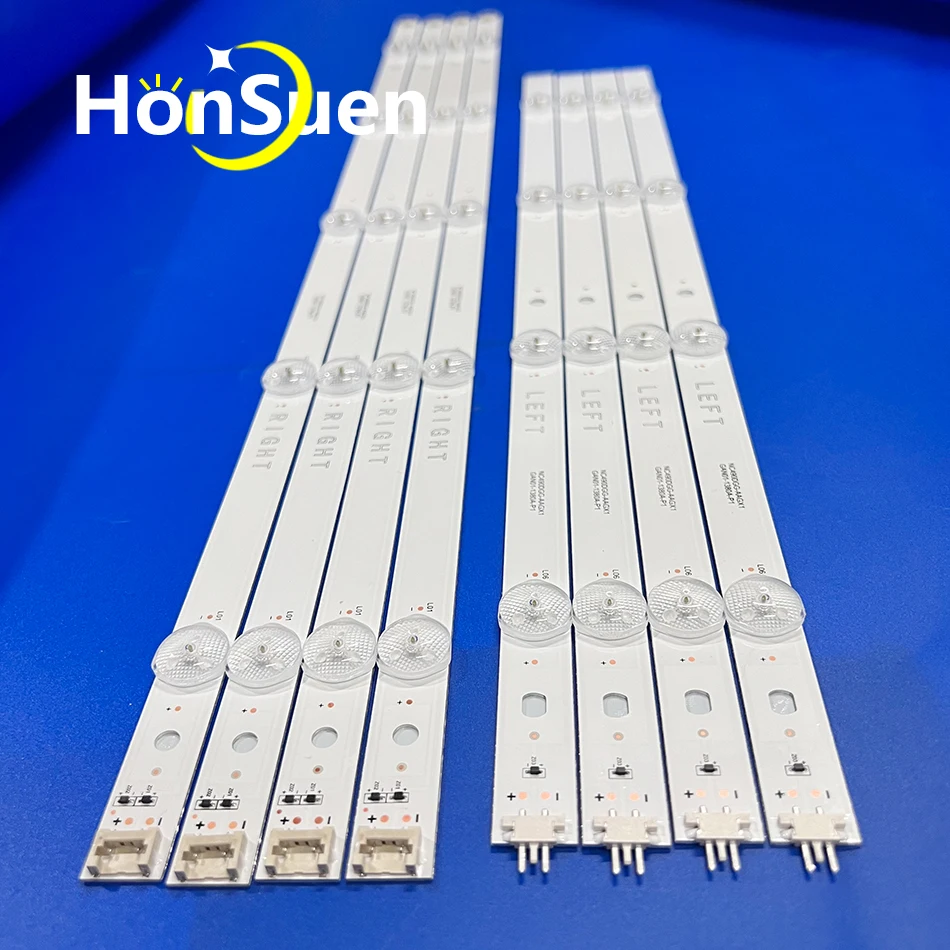 LED backlight 5set=40pcs for 49LK5700PSC 49LJ5500 49UJ6300 49LJ5550 NC490DUE-AAFX1-41CA GAN01-1294A-P1 1295A 1317A 1318A led light tv parts