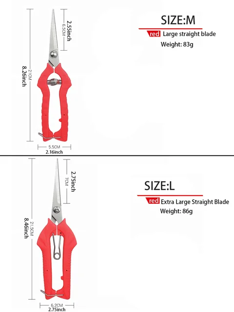 1pc minimalist pruning scissors, stainless steel plant branch scissors, for outdoor gardens 2