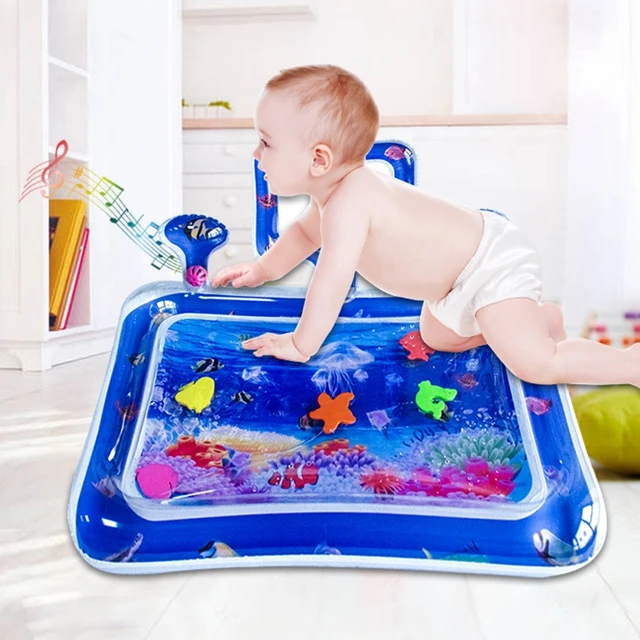 Soft Baby Water Mat Cushion Baby Shower Gift Infants No Electricity Comfortable Mat Summer Litter Washable Ice Pad 4