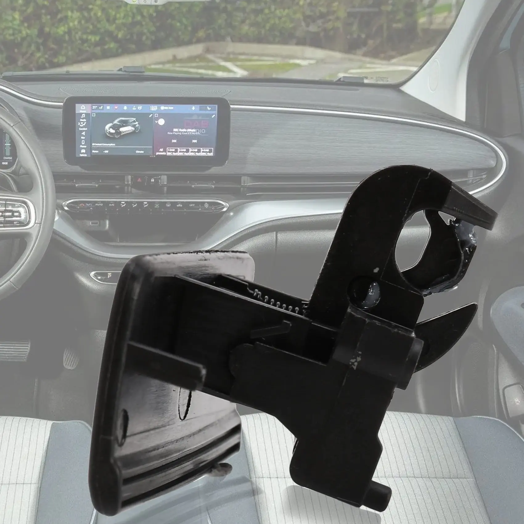 L36A-피아트 그란데 푼토 글러브 박스 전면 뚜껑 손잡이 캐치 새 제품 및 735426145 RHD