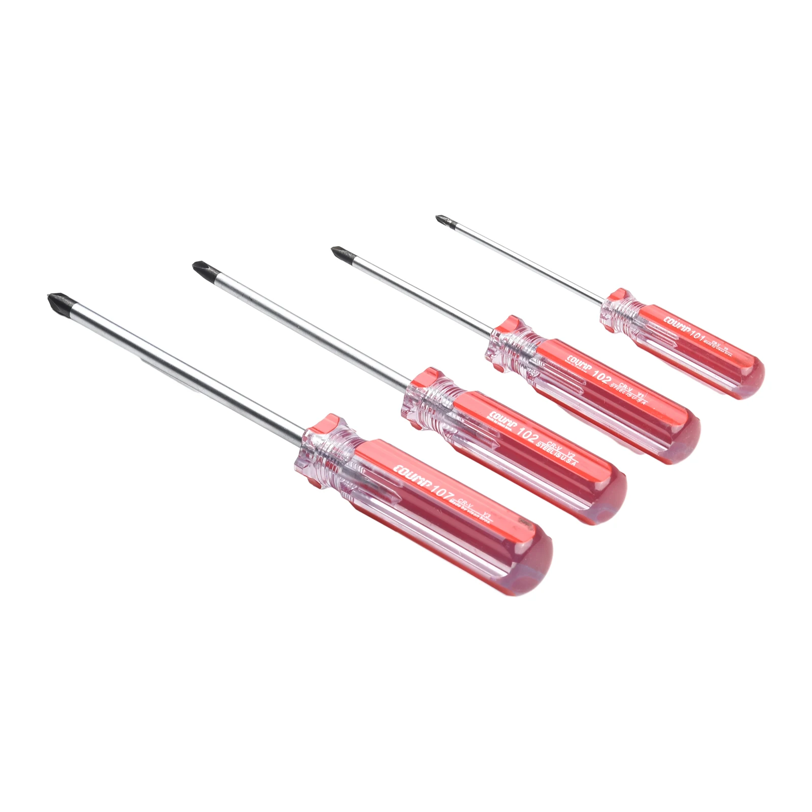 

Set Y-shaped Screwdriver 4pcs Chrome Vanadium Steel For Furniture Repair Nonslip Plastic Handle Powerful Function