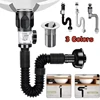 Flip Top Anti-Odor Drain Pipe Set Kitchen Sink Drain Retractable Deodorizing Filter Flexible Downspout Bathroom Anti Clogging 1
