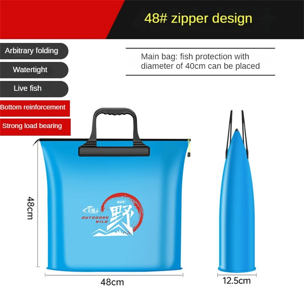 Multifunctional Fish Bags Fishing Portable Storage Bag Tote Sports