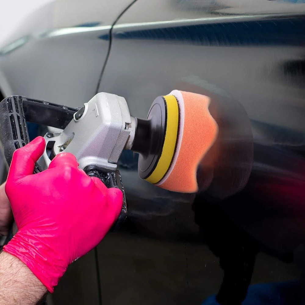 3/4/5 Inch Drill Car Polisher Reusable ing Waxing Clean Polish er Drill Wheel Polisher For Auto Polishing Sanding Waxing