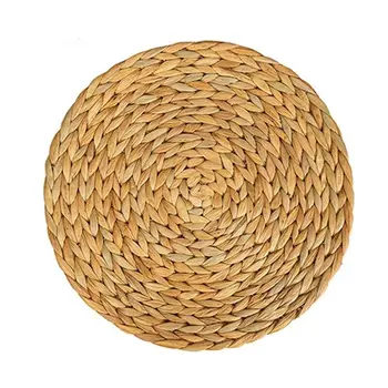 Round Rattan Cups Mat 1