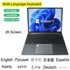 Portable 14 inch Laptops Computer PC Win11 Office Notebooks Intel N5105 16GRAM+1TB Keyboard Russian Arabic Hebrew Spanish AZERTY 1