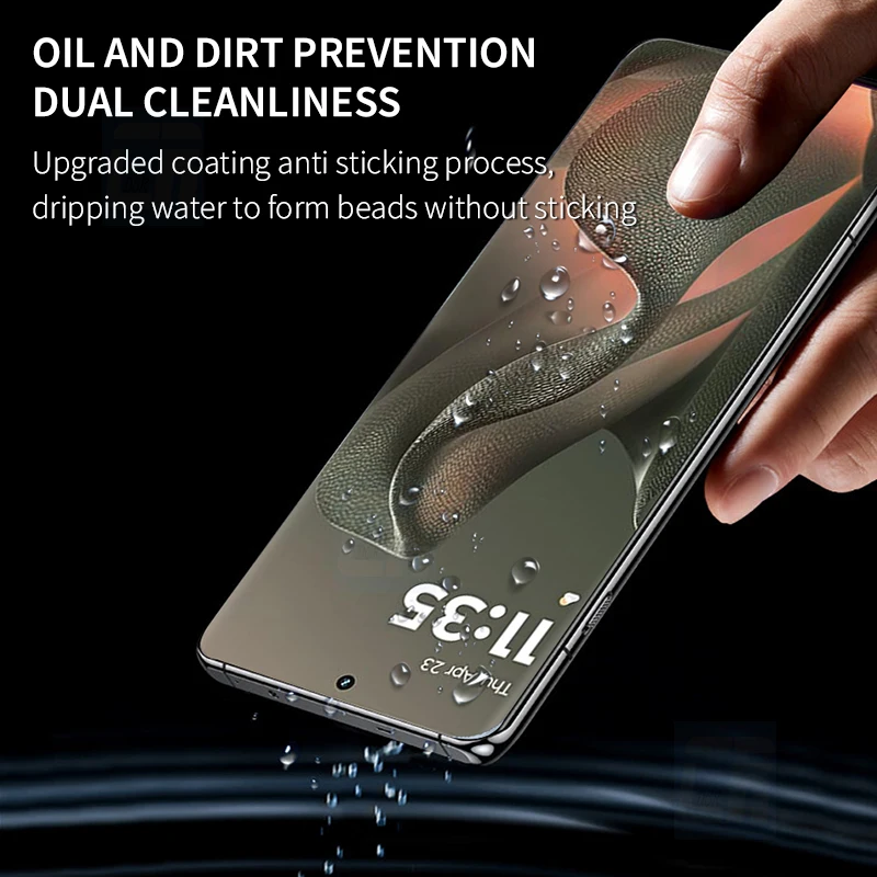 Full Curved Hydrogel Screen Protector, 2-4 Piece Set
