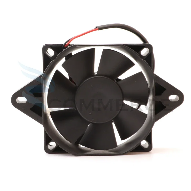 Radiator Thermo Electric Square Shape Water Tank Cooling Fan For 150cc-250CC Quad Dirt Bike ATV Buggy Go kart Motorcycle Parts motorcycle cooling fan