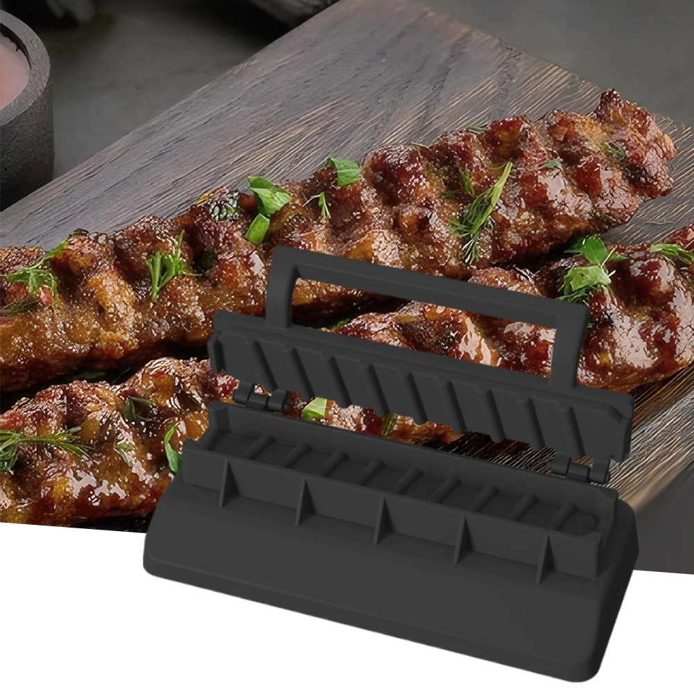 Kebab Maker In Plastica, Pressa Portatile, Stampo Manuale Per Kebab Strumento Per Grigliare Spiedini Per Barbecue Per Chef Casalinghi~p225139291