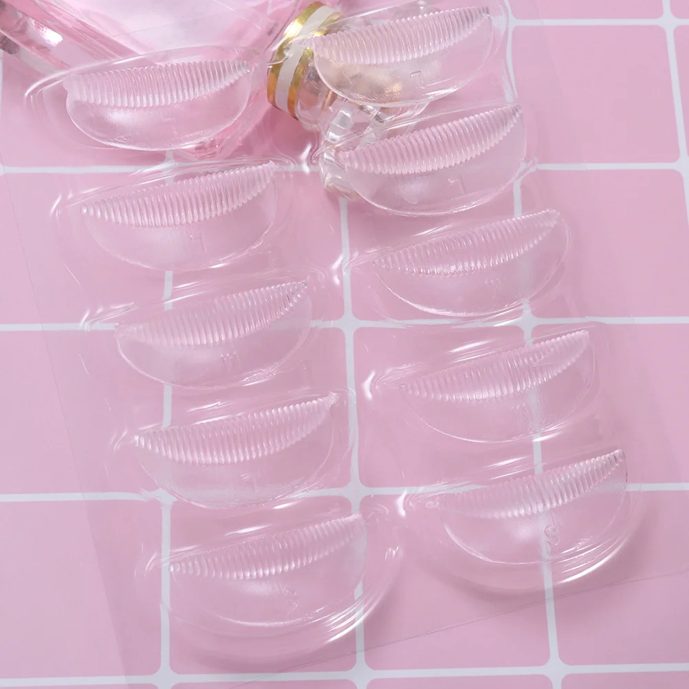 

10 Pair Lash Lift Kit Eyelash Perm Curler Mold Set Extension Shield Pads Curlers
