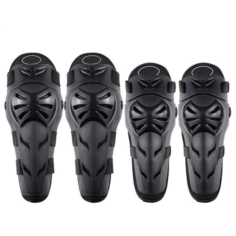 

4pcs/set Knee Elbow Protective Pads Motorcycle Accessories Motocross Skating Protectors Riding Protective Gears For Motorbike