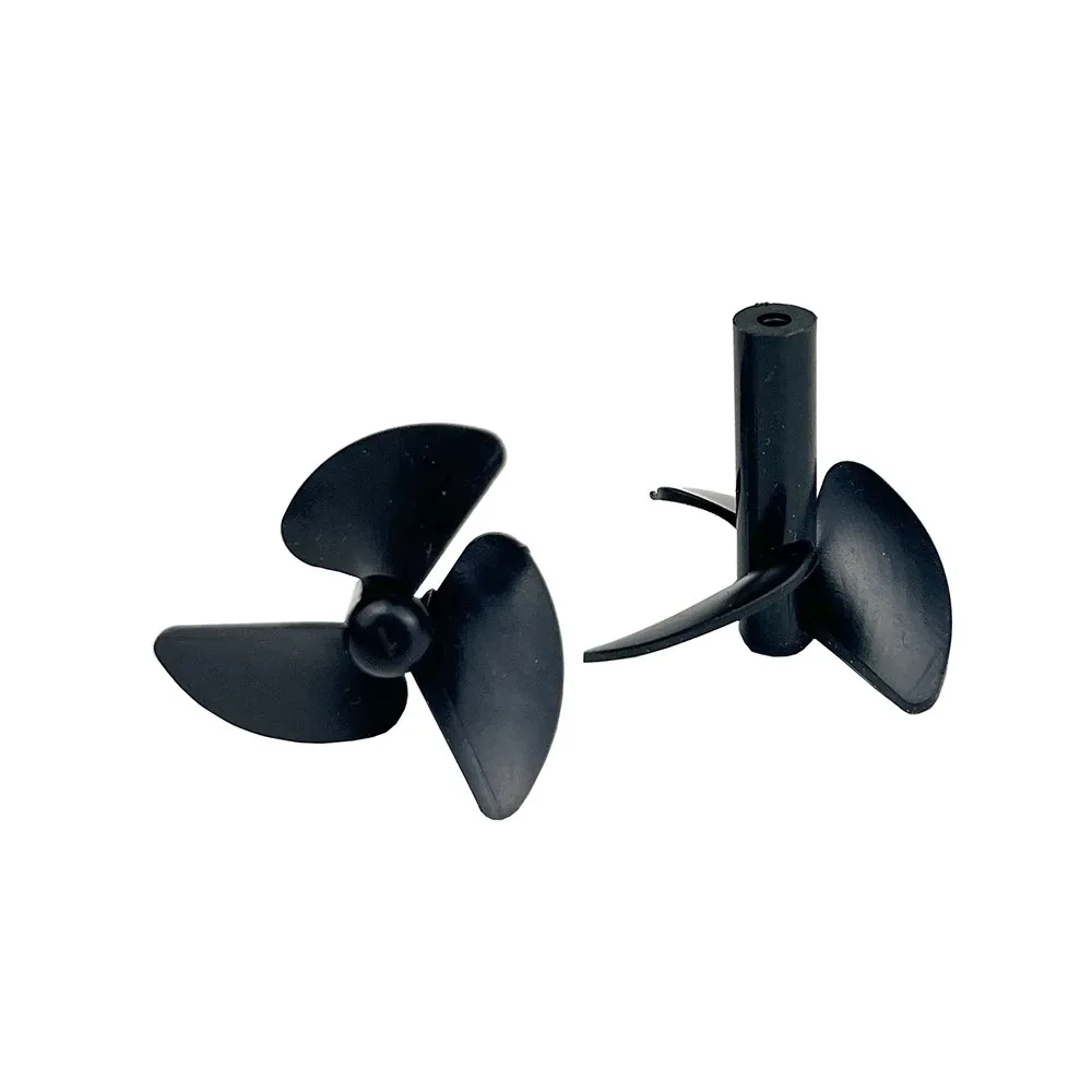 Hélice RC 28mm 3 pales PC - Lot de 2 pour bateau jouet