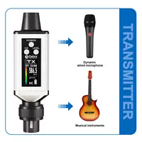 Debra Audio UHF IEM EMX-1 Wireless Monitoring System Portable Rechargeable with 16 Adjustable Frequency On The Screen 5