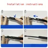 11" Rear Wiper Blade  Windshield Windscreen Tailgate Window Car Rain Brush For VW Polo 6C 6R1 MK5 2009 - 2017 4