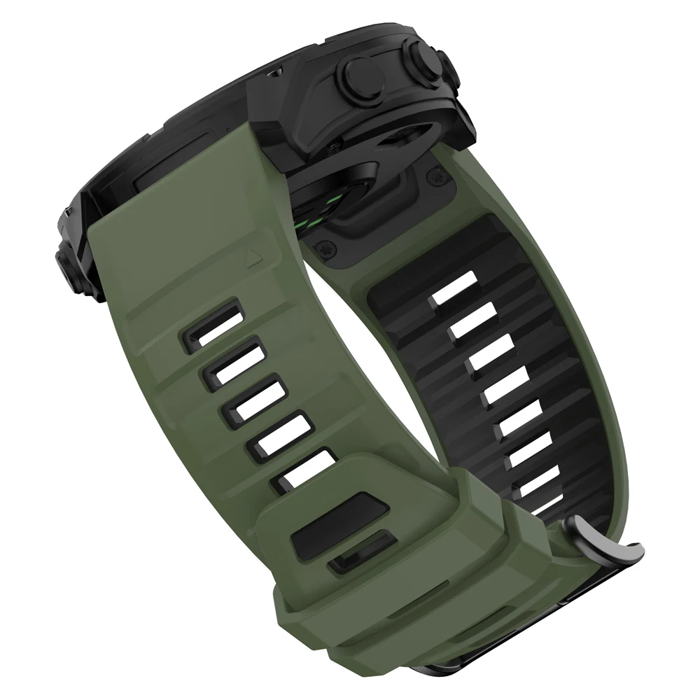 22/26mm Quickfit Offizielles Armband für Garmin Fenix 8 Pro 47mm 51mm E 7 7X/Epix Pro/6 6X/Enduro 3 Weiches Sport-Silikonarmband – Detail 24
