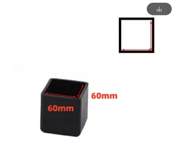 Chair Leg Caps - Non - Slip, Silent, Thickened Floor Protector Pads - 16 pcs (60x60mm)