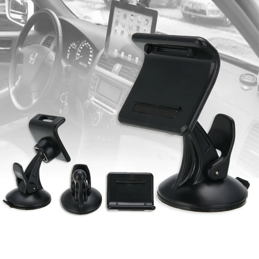 GPS-Halterung, Navigator-Halterung für Tomtom-Serie, GPS-Halter, Navigationshalter, Abs, Kfz-Innenraum, hinterer Clip, Schwarz – Detail 4