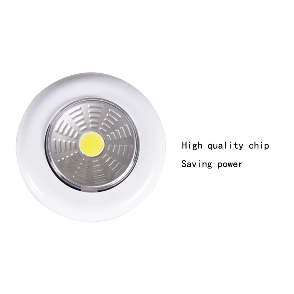 COB LED Touch Light Under Cabinet Led Wireless Wall Lamp Wardrobe Cupboard Closet Bedroom Kitchen Night Light 3A Battery Powered led night light night light led cabinet lights led night lamp