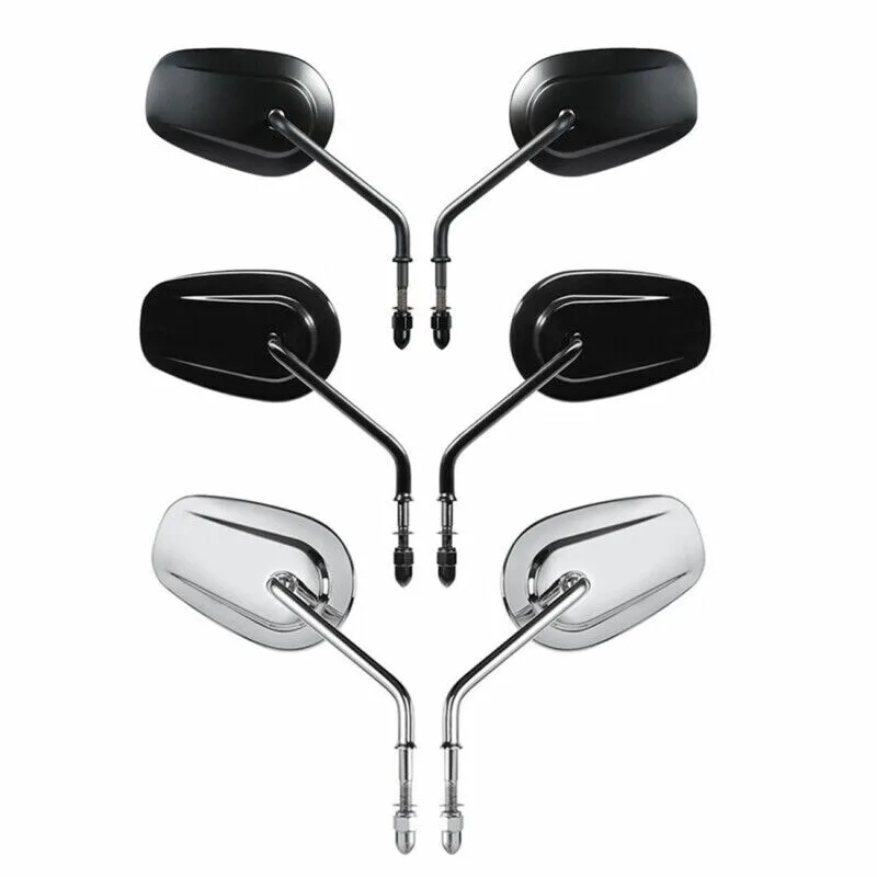 Motorcycle Rear Side Mirrors Rearview For Harley Touring Sportster 883 Road King Fatboy Softail Bobber Chopper Street Glide Dyna motorcycle mirror motorcycle mirrors