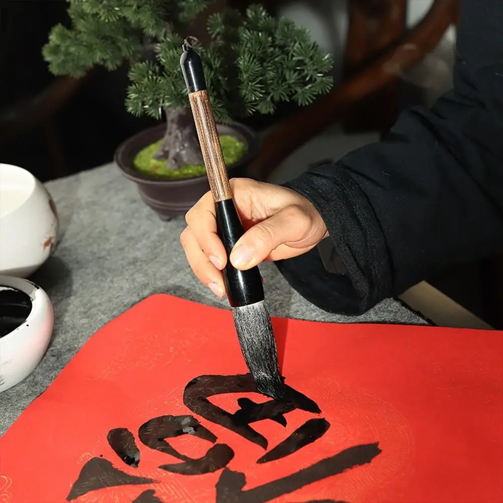 Chinese Calligraphy Brush Pen Large Bucket Pen Couplets Brush Chinese Traditional Writing Painting Brush Supplies painting brushes