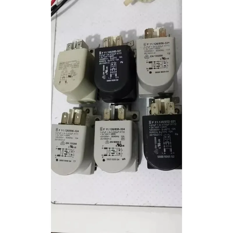 1Pcs Suitable for Siemens washing machine anti-interference capacitor source filter F11.126/856-324 For Bosch universal